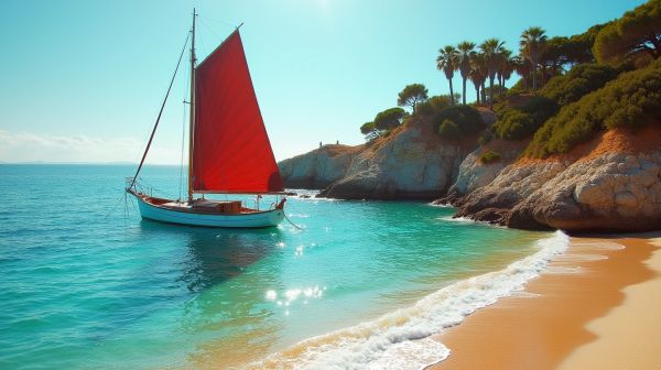 Char à voile sur la plage des Demoiselles : l'expérience inattendue