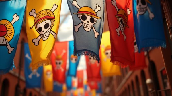 Découvrez les drapeaux one piece : décorations incontournables !