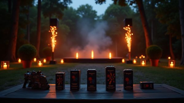 Les meilleurs feux d'artifice automatiques à petit prix pour un show mémorable
