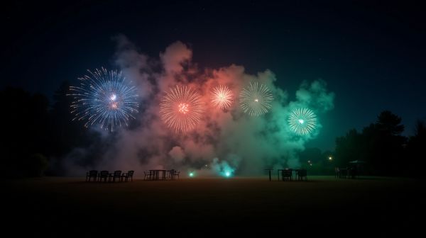 Un spectacle pyrotechnique facile avec feux d’artifice automatiques pas chers